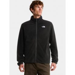 Sweter Męski The North Face M Glacier. Czarne swetry męskie The North Face, m, bez wzorów, z polaru, bez kołnierzyka. Za 325.99 zł.