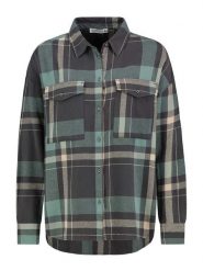 Stitch & Soul Koszula w kolorze zielono-antracytowym rozmiar: XXL. Czarne koszule damskie Stitch & Soul, xxl, bez wzorów, z bawełny, bez kołnierzyka, bez ramiączek. Za 86.99 zł.