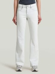 G-Star Dżinsy - Comfort fit - w kolorze białym rozmiar: W25/L30. Białe jeansy damskie G-Star. Za 233.87 zł.