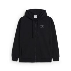 Bluza damska DIADORA L. HOODIE FZ CHROMIA. Czarne bluzy bez kaptura damskie Diadora, l. Za 99.99 zł.