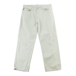 Second life - Spodnie jeansowe męskie Polo Ralph Lauren - Jak nowy. Białe spodnie materiałowe męskie Ralph Lauren, bez wzorów, z jeansu, eleganckie. Za 153.32 zł.