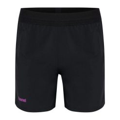 Szorty damskie Hummel Blaze 2.0. Czarne spodenki sportowe damskie HUMMEL, na fitness i siłownię. Za 196.50 zł.