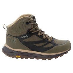 Buty trekkingowe męskie Jack Wolfskin Terraventure Texapore Mid. Brązowe buty trekkingowe męskie Jack Wolfskin, na wiosnę, bez zapięcia. Za 479.99 zł.