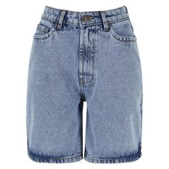 Szorty Damskie/pań 90. Niebieskie szorty damskie Urban Classics, bez wzorów, sportowe. Za 139.99 zł.