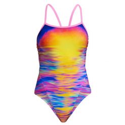 Strój pływacki jednoczęściowy damski Funkita Single Strap One Piece. Stroje jednoczęściowe damskie FUNKITA, xs, bez wzorów. Za 209.99 zł.