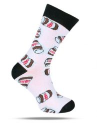 Skarpetki Bawełniane - Tematyczne - Białe, Nutella. Białe skarpetki męskie His Story, bez wzorów, z bawełny. Za 29.99 zł.