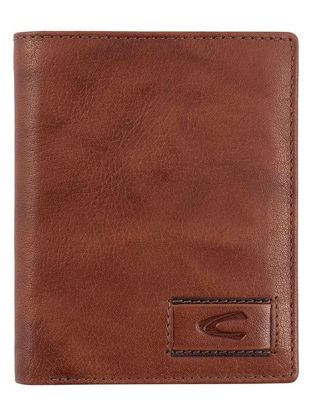 Camel Active Skórzany portfel "Panama" w kolorze jasnobrązowym - 10 x 12,5 x 2 cm rozmiar: onesize. Brązowe portfele męskie Camel Active, bez wzorów, z materiału. Za 85.45 zł.