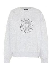 Chiemsee Bluza w kolorze szarym rozmiar: S. Szare bluzy z nadrukiem damskie Chiemsee, s, z bawełny. Za 139.95 zł.