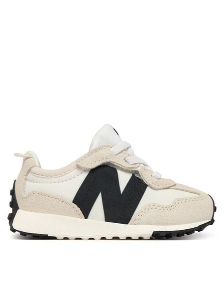 New Balance Sneakersy NW327FE Beżowy. Brązowe buty sportowe chłopięce New Balance, bez wzorów, ze skóry, bez zapięcia. Za 249.99 zł.