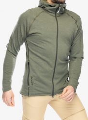 Bluza trekkingowa męska Houdini Outright Houdi. Zielone bluzy z kapturem męskie Houdini, l, z materiału. Za 763.39 zł.
