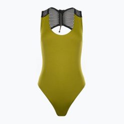Strój pływacki jednoczęściowy damski Nike Wild Keyhole. Zielone stroje jednoczęściowe damskie Nike, xs, bez wzorów. Za 159.99 zł.