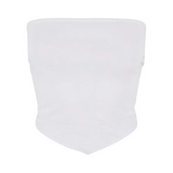 Top Damski Wiązany Bez Ramiączek 2pak. Białe topy damskie Urban Classics, s, bez wzorów, bez kołnierzyka. Za 85.99 zł.