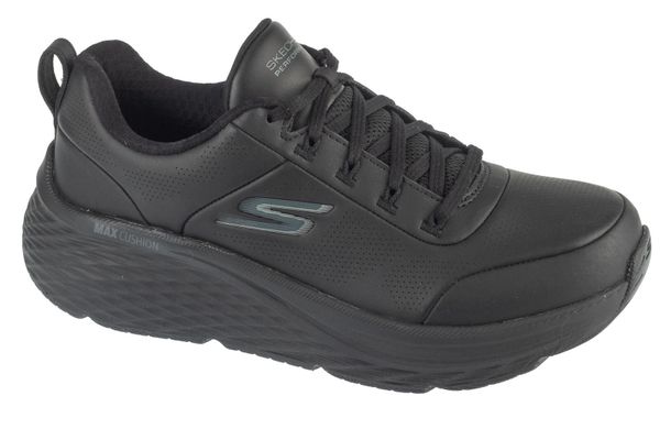 Buty sportowe damskie, Max Cushioning Elite 2.0 - Enhanced. Czarne buty sportowe na co dzień damskie Skechers, bez wzorów, z materiału, trekkingowe. Za 439.99 zł.