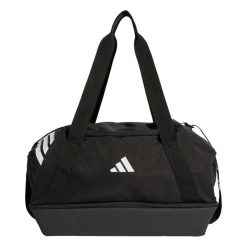 Torba Tiro Duffle Bag Small With Bottom Compartment. Białe torebki klasyczne damskie Adidas, bez wzorów, bez dodatków. Za 169.00 zł.