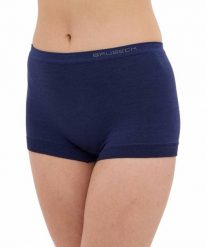Bokserki damskie classic z wełną Brubeck COMFORT MERINO. Brązowe bokserki i panty damskie Brubeck, xl, bez wzorów, z dzianiny. Za 61.99 zł.
