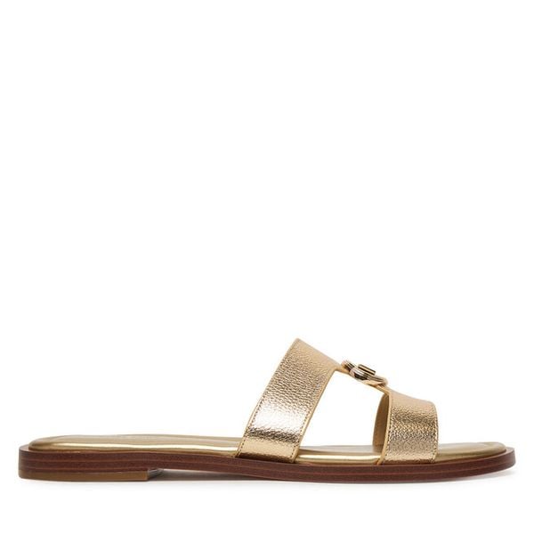 Klapki MICHAEL Michael Kors. Żółte klapki damskie MICHAEL Michael Kors, bez wzorów, bez obcasa. Za 529.99 zł.