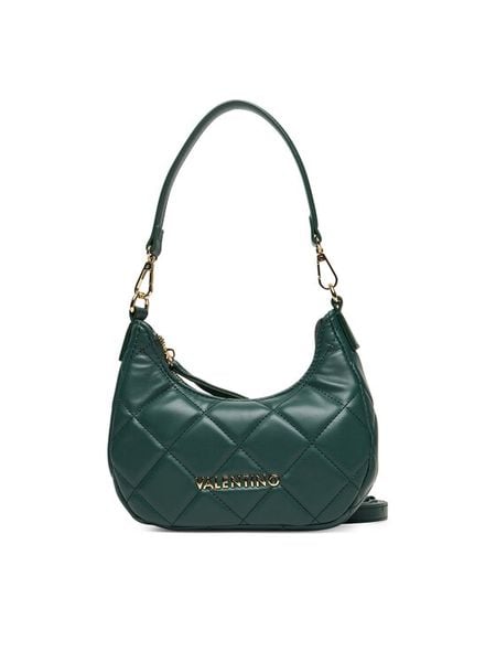Valentino Torebka Ocarina VBS3KK45R Zielony. Zielone torebki klasyczne damskie Valentino, bez wzorów, ze skóry, bez dodatków. Za 359.99 zł.