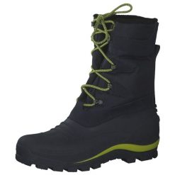 Śniegowce męskie CMP NIETOS wysokie z ociepliną. Niebieskie buty zimowe męskie CMP, na zimę, z futra, przed kolano, bez zapięcia. Za 269.00 zł.