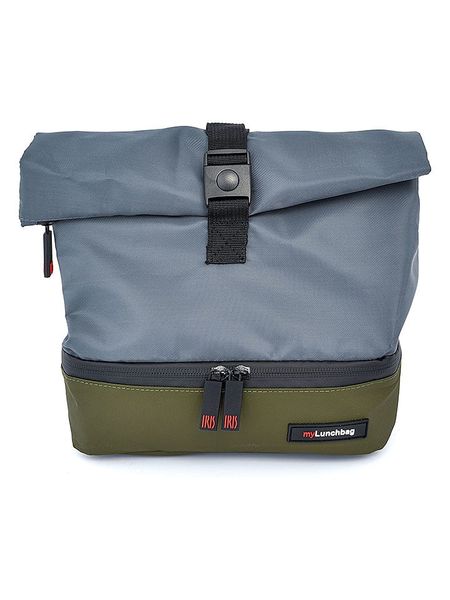 IRIS Barcelona Torba termiczna w kolorze niebiesko-oliwkowym na lunch - 23 x 31 x 16 cm rozmiar: onesize. Brązowe torebki klasyczne damskie IRIS Barcelona, bez wzorów, z materiału, bez dodatków. Za 92.42 zł.