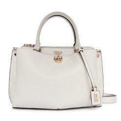 Torebka Guess. Białe torebki klasyczne damskie Guess, z aplikacjami, bez dodatków. Za 679.99 zł.