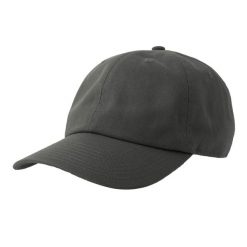 6panelowa Czapka Z Daszkiem Unisex Dla Dorosłych. Szare czapki męskie ATLANTIS, bez wzorów, z bawełny. Za 64.99 zł.