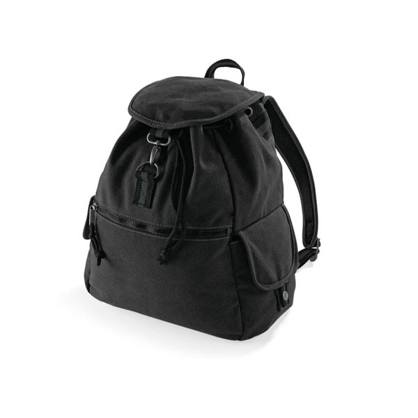 Plecak Quadra Vintage. Czarne plecaki damskie QUADRA, bez wzorów, retro. Za 247.50 zł.