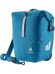 Deuter Torba rowerowa "Weybridge 25+5" w kolorze niebieskim - 34 x 43 x 22 cm rozmiar: onesize. Niebieskie torebki klasyczne damskie Deuter, bez wzorów, z materiału, bez dodatków. Za 462.29 zł.