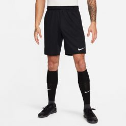 Spodenki Męskie Treningowe Nike Dri-FIT Park 20 z kieszeniami. Czarne szorty męskie Nike, z materiału, bez kołnierzyka. Za 122.00 zł.