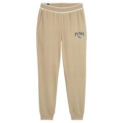 Spodnie Do Joggingu Męskie Squad. Brązowe spodnie materiałowe męskie Puma, bez wzorów, z bawełny. Za 191.99 zł.
