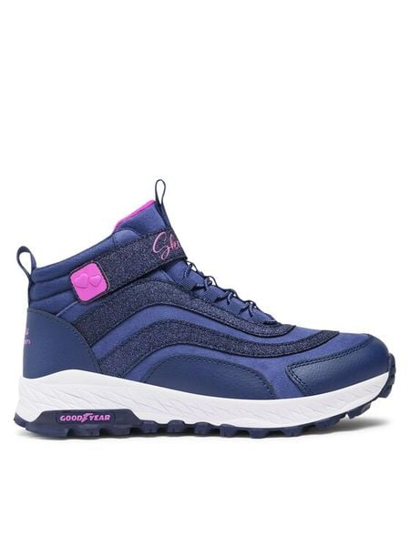 Skechers Sneakersy Fuse Tread Wild Adventure 302948L/NVY Granatowy. Niebieskie buty sportowe dziewczęce Skechers, bez wzorów, z materiału, bez zapięcia. Za 199.99 zł.