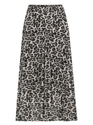 Sublevel Spódnica w kolorze jasnoszaro-czarnym rozmiar: M/L. Szare spódniczki damskie Sublevel, l, bez wzorów, z podwyższonym stanem, maxi. Za 209.95 zł.