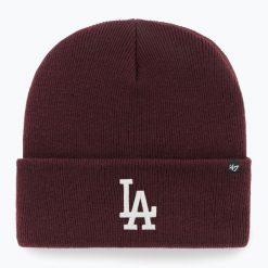 Czapka zimowa 47 Brand MLB Los Angeles Dodgers Haymaker. Czerwone czapki zimowe damskie 47 Brand. Za 89.99 zł.