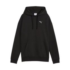 Bluza damska z kapturem Puma ESS Relaxed. Czarne bluzy z kapturem damskie Puma, s, z materiału. Za 215.65 zł.