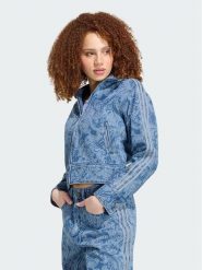 Adidas Kurtka jeansowa Liberty London Firebird Denim Tracktop KR6674 Niebieski Regular Fit. Niebieskie kurtki damskie Adidas, s, bez wzorów, z bawełny, bez kaptura. Za 479.99 zł.