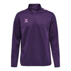 Bluza do piłki ręcznej dla dorosłych Hummel hml CORE XK. Fioletowe bluzy sportowe damskie HUMMEL, s, bez wzorów, bez ramiączek, bez kaptura. Za 239.50 zł.