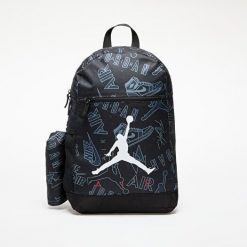 Plecak szkolny Air Jordan School Backpack z piórnikiem 9B0503-KR5. Czarne plecaki damskie Jordan, bez wzorów. Za 320.85 zł.