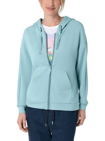 Timezone Bluza w kolorze błękitnym rozmiar: XS. Niebieskie bluzy z kapturem damskie Timezone, xs. Za 78.66 zł.