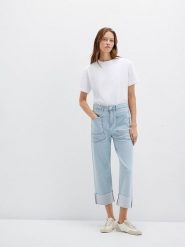 MAVI Dżinsy "Anya" - Comfort fit - w kolorze błękitnym rozmiar: W27. Niebieskie jeansy damskie MAVI, z podwyższonym stanem. Za 149.95 zł.