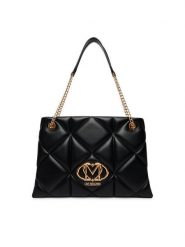 LOVE MOSCHINO Torebka JC4040PP1PLC0000 Czarny. Czarne torebki klasyczne damskie Love Moschino, bez wzorów, ze skóry, bez dodatków. Za 1,099.00 zł.