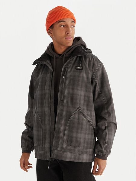 Quiksilver Kurtka przejściowa EQYTJ03489 Szary Regular Fit. Szare kurtki męskie Quiksilver, m, bez wzorów, z syntetyku, bez kaptura. Za 669.99 zł.