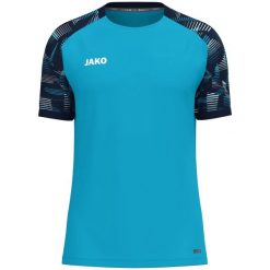 Koszulka Jako Sonic. Niebieskie t-shirty sportowe męskie Jako, z poliesteru, bez ramiączek, do piłki nożnej. Za 263.50 zł.