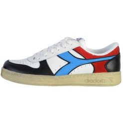 Trampki DIADORA MAGIC BASKET LOW ICONA 44. Białe trampki i tenisówki męskie Diadora, bez wzorów, z materiału, bez zapięcia. Za 199.99 zł.
