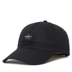 Czapka z daszkiem Calvin Klein. Czarne czapki męskie CALVIN KLEIN, bez wzorów. Za 189.99 zł.