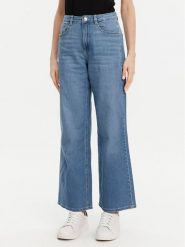 Tom Tailor Jeansy 1043509 Niebieski Wide Leg. Niebieskie jeansy damskie Tom Tailor. Za 179.99 zł.