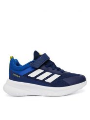 Adidas Sneakersy Fortarun 4.0 Shoes Kids KH9114 Granatowy. Niebieskie buty sportowe chłopięce Adidas, z materiału, bez zapięcia. Za 219.99 zł.
