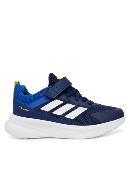 Adidas Sneakersy Fortarun 4.0 Shoes Kids KH9114 Granatowy. Niebieskie buty sportowe chłopięce Adidas, z materiału, bez zapięcia. Za 219.99 zł.
