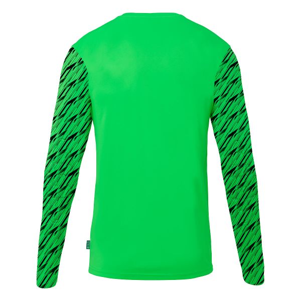 Koszulka bramkarska z długim rękawem Uhlsport Progressive. Zielone t-shirty sportowe męskie UHLSPORT, l, z jersey, bez ramiączek, do piłki nożnej. Za 172.50 zł.