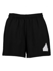 Adidas Szorty "Future Icons" w kolorze czarnym rozmiar: XS. Czarne szorty damskie Adidas, z aplikacjami. Za 57.20 zł.