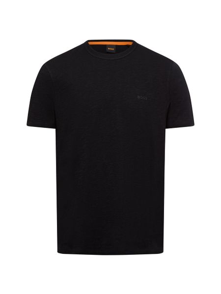 BOSS Orange T-shirt Mężczyźni Bawełna czarny, S. Czarne t-shirty męskie Boss Orange, m, bez wzorów, z bawełny, bez kołnierzyka. Za 249.95 zł.