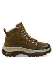 Gant Trapery Hillark 29643744 Khaki. Brązowe buty zimowe męskie Gant, ze skóry, bez zapięcia. Za 399.99 zł.